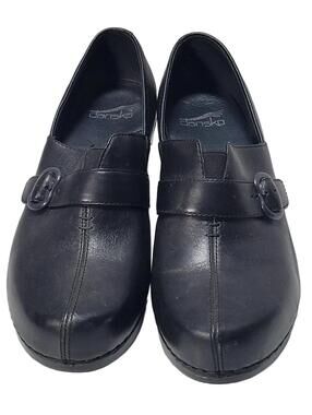 Dansko Tamara Leather Buckle Monk Strap Clog Style # 4800020200 Womens EU 38